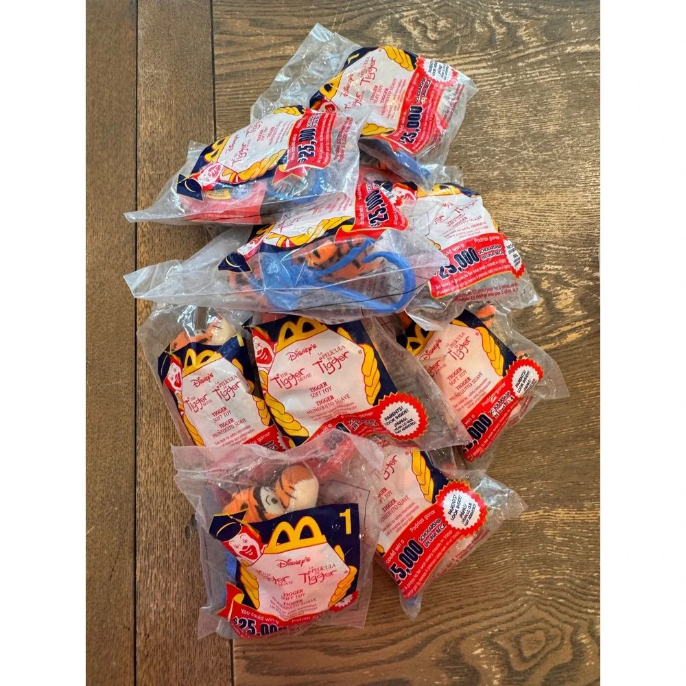 Lot of 56 McDonald's Happy‎ Meal Toys Disney The Tigger Movie Sealed 2000